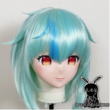 (RB340)Customize Full Head Quality Handmade Female/Girl Resin Japanese Anime Cartoon Character Kig Cosplay Kigurumi Mask (RB340)Customize Full Head Quality Handmade Female/Girl Resin Japanese Anime Cartoon Character Kig Cosplay Kigurumi Mask